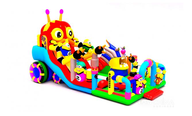 Фото товара Надувные аттракционы, горки, полосы препятствий Фото товара Надувные аттракционы, горки, полосы препятствий